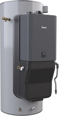 Demand Duo H-Series with CX Tankless Unit, cover on